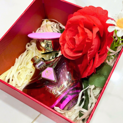 Set Hộp Quà Tặng Nước Hoa Nữ Good Charme Charm 50ml - Hộp Hoa Rơm Nhiều Màu - SETQUACHARME32