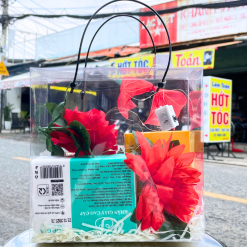 Set Quà Tặng Nước Hoa Nữ Charme Vanila 50ml Hương Thơm Quyến Rũ Cuốn Hút - Túi Trong Vuông Có Đèn Đom Đóm Lót Giấy Rơm Thắt Nơ Xinh Xắn Nhiều Màu - SETQUACHARME39