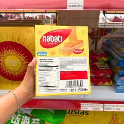 Bánh Xốp Nabati Richoco Vị Phô Mai 300g (20 Gói x 15g) - 8993175532648