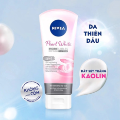 Sữa Rửa Mặt Nivea Đất Sét Ngọc Trai Hỗ Trợ Làm Sáng Da 5 In 1 Màu Xám 100g - 8850029000114