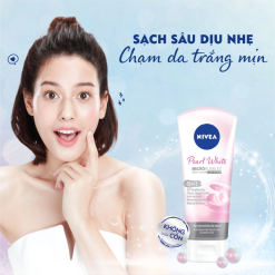 Sữa Rửa Mặt Nivea Đất Sét Ngọc Trai Hỗ Trợ Làm Sáng Da 5 In 1 Màu Xám 100g - 8850029000114