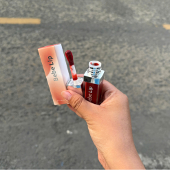 Set Quà Tặng Son Môi Bebe Lip Màu Đỏ Cam - Son Môi Kem Bóng Lì Bebe Lip Chính Hãng - Hộp Chữ Nhật Nhỏ Hoa Rơm Nhiều Màu - SETQUACHARME55