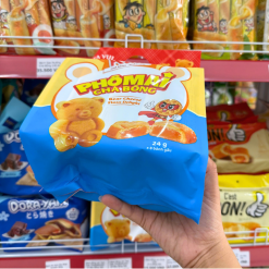 Bánh Karo Hình Gấu Chà Bông Nhân Phô Mai Richy 192g - 8936226200073