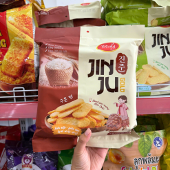 Bánh Gạo Richy Jinju Vị Bò Nướng Tiêu 134.4g - 8938532962003