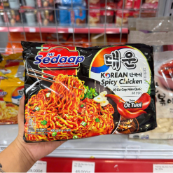 Mì Trộn Vị Gà Cay Hàn Quốc SEDAAP 435g - Lốc 5 Gói - 8998866631167