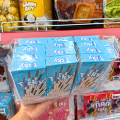 Bánh Que Đũa Phủ Sữa Ticky Uni Firms Lốc 13 Hộp - Màu Xanh Dương - 8858694610164