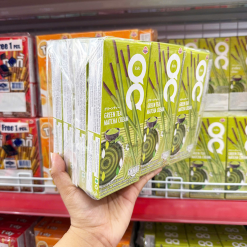 Bánh Que Đũa Phủ Trà Xanh Ticky Uni Firms Lốc 13 Hộp - Màu Xanh Lá - 8858694633002