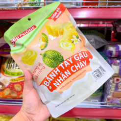 Bánh Tay Gấu Nhân Chảy Dong Foods Vị Sầu Riêng 120g - 8938552473251