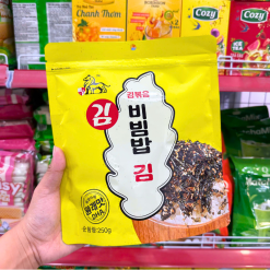 Rong Biển Rắc Cơm Canxi Zala Hàn Quốc 250g - Bịch Vàng - 6975910442223