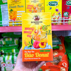 Trà Hoà Tan Robinson Farm Vị Đào Donut 150g - 8938500410819