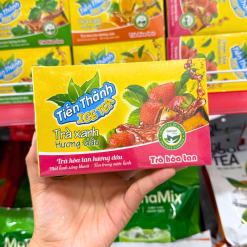 Trà Xanh Hoà Tan Tiến Thành Hương Dâu 240g - 8935081812995