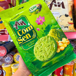 Bánh Gạo Nướng AN Cốm Sen Orion 168g - 8936029421033