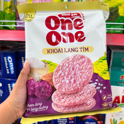Bánh Gạo One One Khoai Lang Tím 100gr - 8936096670648