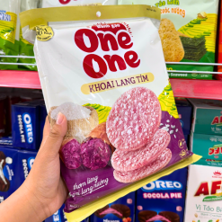 Bánh Gạo One One Khoai Lang Tím 100gr - 8936096670648