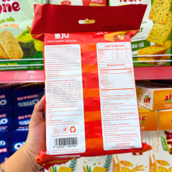 Bánh Quy Mỏng Giòn Vị Tôm Kenju Richy Gói 192g - 8936047440290