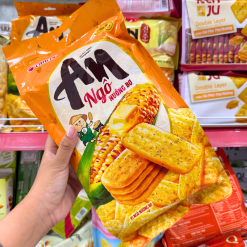 Bánh Gạo Nướng AN Vị Ngô Nướng Bơ Orion 120g - 8936029422542