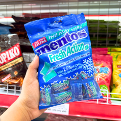 Kẹo Cao Su Mentos Hương Bạc Hà 112g - 8935001713593