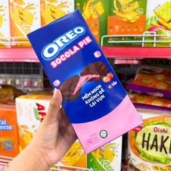 Bánh OREO Socola Pie Vị Dâu Mềm Ngon Không Để Lại Vụn 168g - 8934680046527