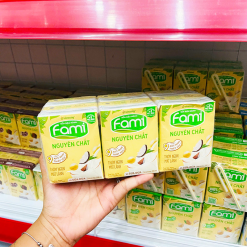 Sữa Đậu Nành FAMI Vị Sữa Dừa Lốc 6 Hộp (200ml/Hộp) - 8934614030844
