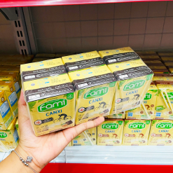 Sữa Đậu Nành FAMI Vị Đường Đen Lốc 6 Hộp (200ml/Hộp) - 8934614031216