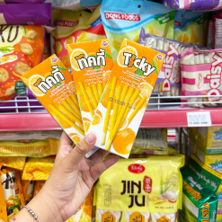 Bánh Que Đũa Phủ Yogurt Cam Ticky Uni Firms - Màu Cam - 8858694610225LE