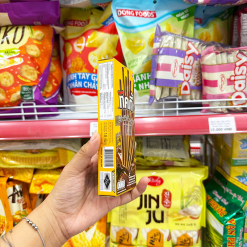 Bánh Que Đũa Phủ Gấp Đôi Socola Ticky Uni Firms Combo 3 Hộp - Màu Vàng - 8858694610836CB3