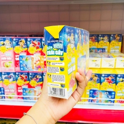 Sữa Dinh Dưỡng KUN Hương Trái Cây Nhiệt Đới Lốc 4 Hộp - (180ml/Hộp) - 8936025772993