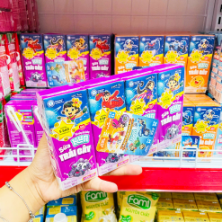 Sữa Dinh Dưỡng Trái Cây KUN Hương Nho Lốc 4 Hộp - (180ml/Hộp) - 8936025773181