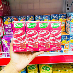Sữa Chua Uống Yomost Vị Lựu Lốc 4 Hộp (170ml/Hộp) - 8934841900446