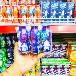 Sữa Chua Uống FRISTI Hương Nho Lốc 6 Chai (80ml/Chai) - Màu Tím - 8934841861112