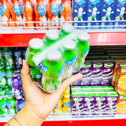 Sữa Chua Uống FRISTI Hương Táo Lốc 6 Chai (80ml/Chai) - Màu Xanh Lá - 8934841901207