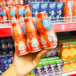 Sữa Chua Uống FRISTI Hương Cam Lốc 6 Chai (80ml/Chai) - Màu Cam - 8934841863116