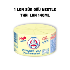 Sữa Gấu Thái Lan Nestle Bear Vàng (140ml/Lon) - 8851012010004