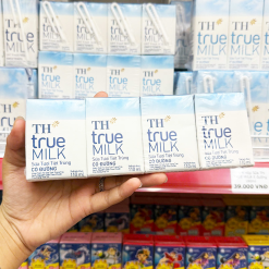 Sữa Tươi Tiệt Trùng Có Đường TH True Milk Lốc 4 Hộp Nhỏ (110ml/Hộp) - 8935217400164