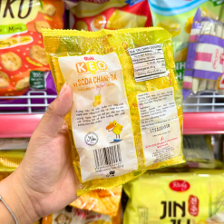 Kẹo Cứng OISHI Vị Soda Chanh Đá 85g - Bịch Vàng - 8934803024562