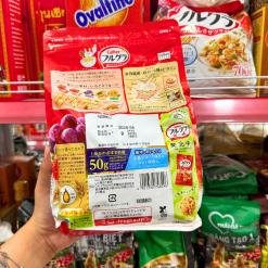 Ngũ Cốc Trái Cây CALBEE Nhật Bản Gói 750g - Bịch Đỏ - 4901330748296