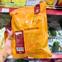 Kẹo Hồng Sâm Vitamin Hàn Quốc ECOBIN 200g - Bịch Vàng - 8938531053849