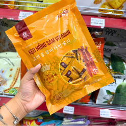 Kẹo Hồng Sâm Vitamin Hàn Quốc ECOBIN 200g - Bịch Vàng - 8938531053849