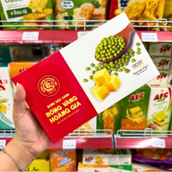 Bánh Đậu Xanh Rồng Vàng Hoàng Gia Hộp Đỏ 210g - 8936110891141