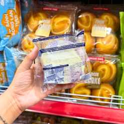 1 Bánh Mì Hamburger HAALVDE Vị Khoai Môn, Vị Chà Bông - 6974031910321