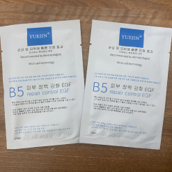 Mặt Nạ Phục Hồi Da B5 Yuejin Repair Control EGF Hàn Quốc - Mặt Nạ B5 Yuejiin Hàn Quốc 25mlx10 Miếng - Phiên Bản Mới - 8801385972386