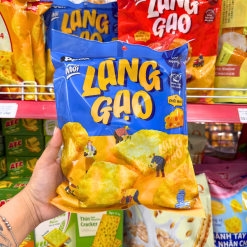 Bánh Gạo Poca Làng Gạo Vị Phô Mai 108g - Bịch Xanh Dương - 1200108004682