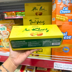 Bánh Custas Nhân Kem Cốm An Khang Hộp 94,2g - 8938029422474