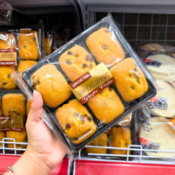 1 Thùng Bánh Bông Lan Vị Nho Laobeijing Foods Khay 6 Cái (183g x 24 Khay) - 6944876401629THUNG