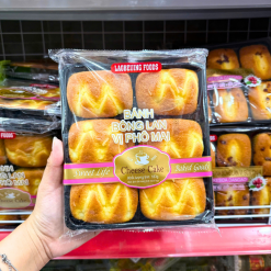 Bánh Bông Lan Tươi Laobeijing Foods Vị Phô Mai Khay 6 Cái (183g x 24 Khay) - 6944876401988THUNG
