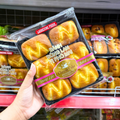 Bánh Bông Lan Tươi Laobeijing Foods Vị Phô Mai Khay 6 Cái (183g x 24 Khay) - 6944876401988THUNG