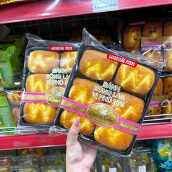 Bánh Bông Lan Tươi Laobeijing Foods Vị Phô Mai Khay 6 Cái (183g x 24 Khay) - 6944876401988THUNG