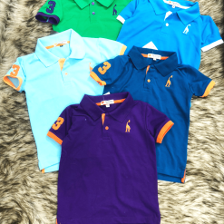 Bỏ sỉ áo thun bé hươu cao cổ vải cá sấu