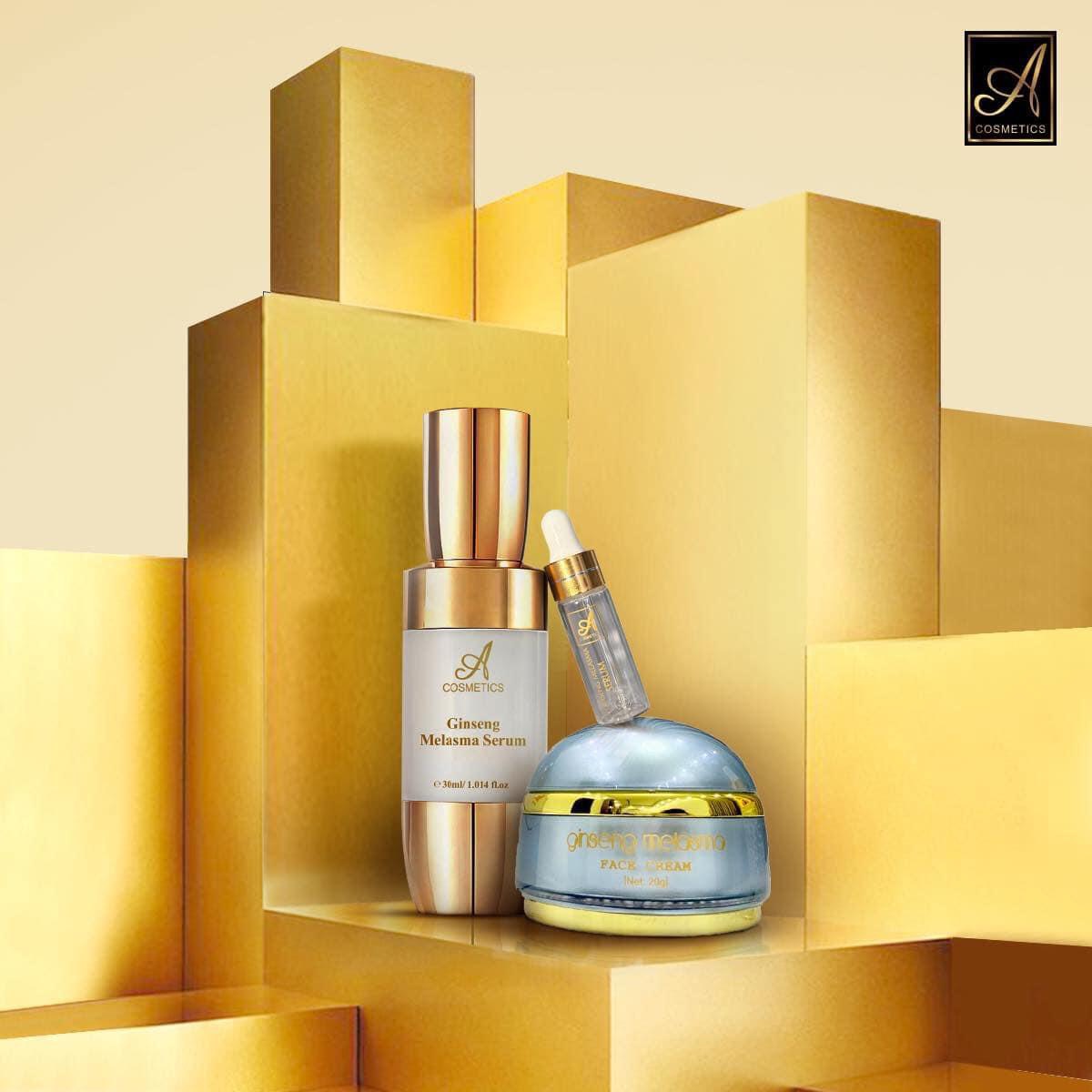 Làn Da Sáng Mịn với Serum và Kem Nám Nhân Sâm