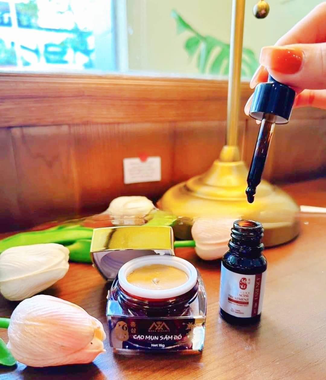 Combo thần dược vừa trị mụn thâm vừa phục hồi cấp ẩm cho da Combo thần dược vừa trị mụn thâm vừa phục hồi cấp ẩm cho da